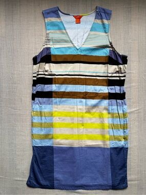 Joe Fresh Striped V-Neck Dress